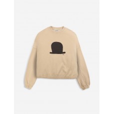 Bobo Choses Adults mikina Chapeau Dark Cream